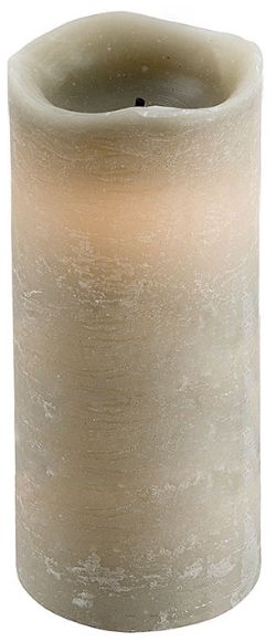 24 PCS NEW STOCK HOME LIVING BRANDED STOCK TO CLEAR- GREY LED CANDLE 18CM REMOTE FEATURE