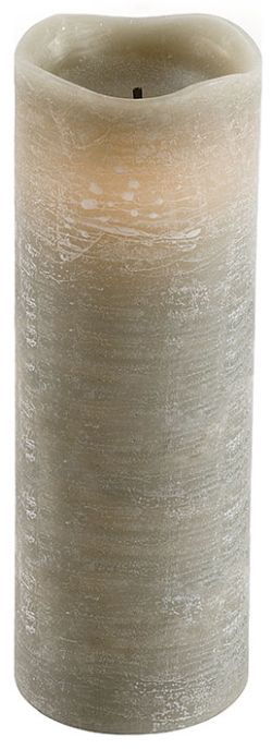 36PCS NEW STOCK HOME LIVING BRANDED STOCK TO CLEAR- 23CM GREY CANDLE WITH REMOTE CONTROL