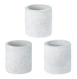 96PCS NEW STOCK HOME LIVING BRANDED STOCK TO CLEAR - SMALL PLANT POT 3 ASSORTED