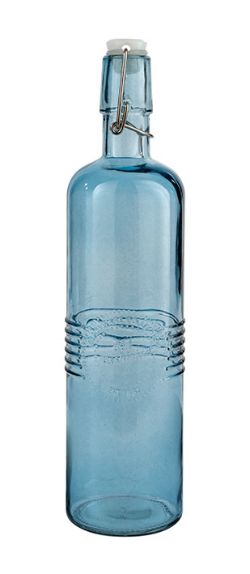 60 PCS NEW BRANDED KITCHEN CATERING PRODUCTS TO CLEAR - 0.75L TRANSLUCENT BLUE BOTTLE