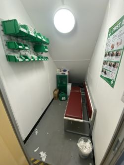 CONTENTS OF FIRST AID ROOM