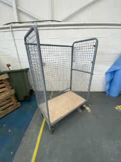 CAGED ROLL TROLLEY 1200MM WIDE