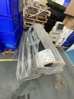 3 ROLLS OF INTERIOR FABRIC LINER CARPET
