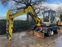 2020 WACKER NEUSON EW100 10 TONNE WHEELED EXCAVATOR DIGGER