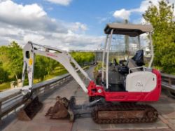 2016 TAKEUCHI TB216 1.7 TONNE EXCAVATOR