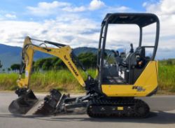 2021 YANMAR SV15VT 1.5 TONNE MINI EXCAVATOR