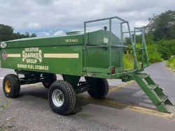 2020 4500 LITRE BUNDED DIESEL BOWSER – PETROL ENGINE PUMP, FLOW METER, LOCKABLE