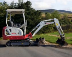 2021 TAKEUCHI TB216 1.8 TONNE MINI EXCAVATOR
