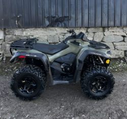 2017 CAN-AM OUTLANDER 570 PRO 4WD QUAD ATV – AGRI REGISTERED