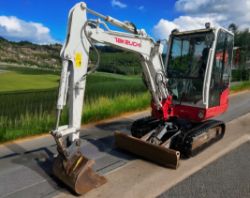 2018 TAKEUCHI TB230 – 2.8 TONNE EXCAVATOR