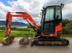 2019 KUBOTA U27-4 – 2.7 TONNE EXCAVATOR