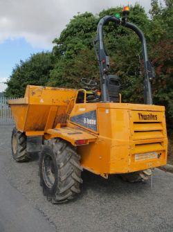 2015 THWAITES 6 TON DUMPER – DEUTZ ENGINE – 4,420KG