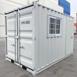 UNUSED 12FT CONTAINER, DOOR & WINDOW