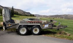 2019 IFOR WILLIAMS GH94BT 2.7T PLANT DIGGER TRAILER