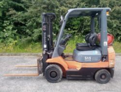 2007 TOYOTA 7FGF18 FORKLIFT