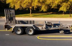 INDESPENSION AD2000 8X4 PLANT / DIGGER / EXCAVATOR TRAILER – 2700KG GROSS