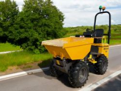 2023 MECALAC TA1EH 1 TONNE HIGH TIP DUMPER