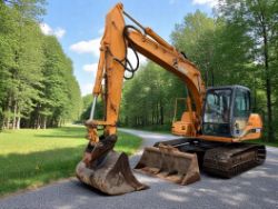 2001 CASE CX130 12.6 TONNE TRACKED EXCAVATOR