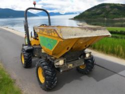 2016 JCB 3TSTM 3 TON SWIVEL TIP DUMPER | ROAD KIT | 1,741 HOURS