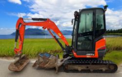 2018 KUBOTA U27-4 – 2.7 TONNE MINI EXCAVATOR