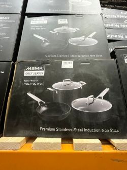 5 X NEW MSMK GREY SERIES 5 PIECE SET