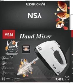 33 X NEW YSN HAND MIXER 270W