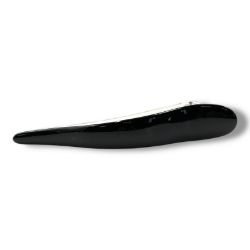 1,080 PCS - GOOD QUALITY BLACK GLOSS PLASTIC CROCODILE HAIR CLIP -TOTAL RRP £810