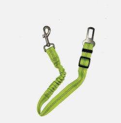 100 X BRAND NEW ASSORTED COLOURS ANTI SHOCK DOG SEAT CLIP BUNGEE LEADS