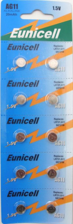 600 X EUNICELL-10PK AG11 1.5V BATTERY