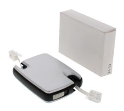 2400 X SILVER TELEPHONE CORD