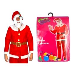 105 PCS -PARTY TIME SANTA COSTUME FOR ADULTS/TEENAGERS -TOTAL RRP £ 1,048.95