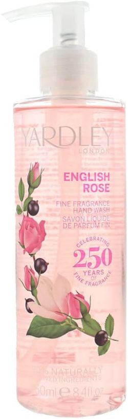 300 BOTTLES YARDLEY OF LONDON ENGLISH ROSE HAND WASH 250ML