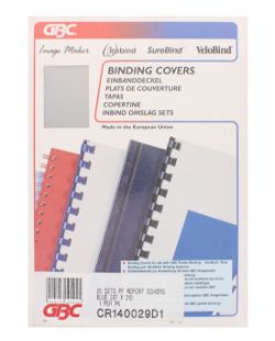 400 X BINDING COVERS BLUE 25 SETS