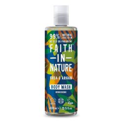 300 BOTTLES OF FAITH IN NATURE BODY WASH 400ML - SHEA AND ARGAN