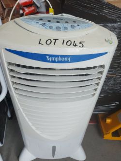 LARGE FREE STANDING ON WHEEL SYMPHONY AIR CONDITION POWERFUL WORKING USED
