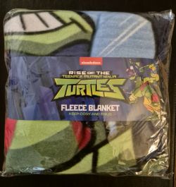 50 X BRAND NEW TEENAGE MUTANT NINJA TURTLES COSY & SNUG FLEECE BLANKETS