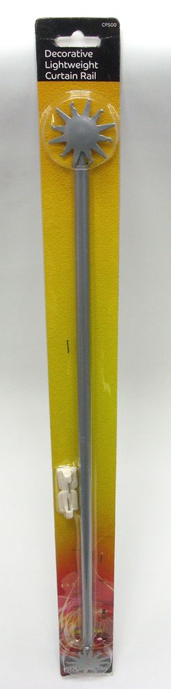 600 X DECORATIVE LIGHTWEIGHT CURTAIN RAIL