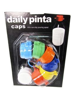 720 X 7 PC DAILY PINTA CAPS WITH SPOUT (3132)