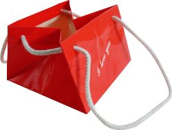 1200 X I LOVE YOU -RED GIFT BAG