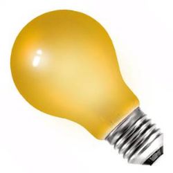 252 X COLOUGLAZED BULB 15W ES-E27 240V AMBER