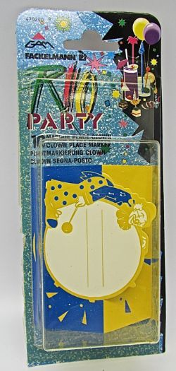 720 X PARTY CLOWN PLACE MARKERS