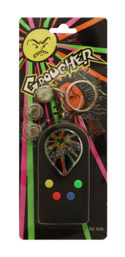 2304 X GROUCHER KEYCHAIN - DEAD BATTERIES