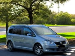 2009 VOLKSWAGEN TOURAN SE TDI 2.0 MANUAL – 7 SEATER MPV – GREY >>--NO VAT ON HAMMER--<<