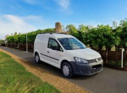 2012 VOLKSWAGEN CADDY C20 TDI – 186K MILES – 1.6L DIESEL VAN >>--NO VAT ON HAMMER--<<