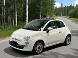 2011 FIAT 500 LOUNGE 1.2L – MANUAL – WHITE – 100K MILES >>--NO VAT ON HAMMER--<<