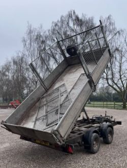 IFOR WILLIAMS TT126 TIPPER TRAILER >>--NO VAT ON HAMMER--<<
