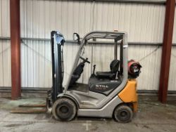 2014 STILL RC40-18T LPG FORKLIFT CAPACITY: 1,800 KG