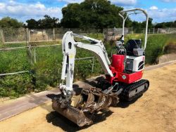 2020 TAKEUCHI TB210 1 TONNE EXCAVATOR HOURS: 1283