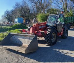 2003 MANITOU MT1030 TELEHANDLER – 3-WAY STEER – 5361 HOURS