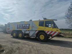 1985 REYNOLDS BOUGHTON 6X6 AIRPORT FIRE ATTENDER – V12 ENGINE – 37,000 KM